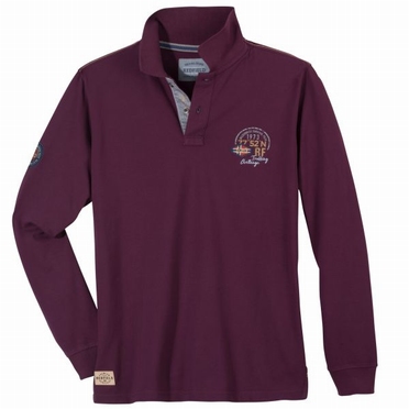 Redfield poloshirt LM "Wilderness", d. paars