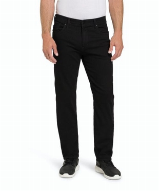 PIONEER 5-pocket jeans Thomas stretch, zwart