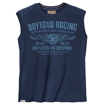 Redfield tanktop 'Daytona Racing', dark denim