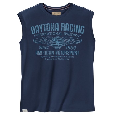 Redfield tanktop 'Daytona Racing', dark denim