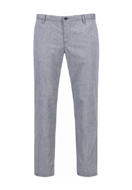 Alberto Chino Regular Fit Smart Cotton Look L32, navy
