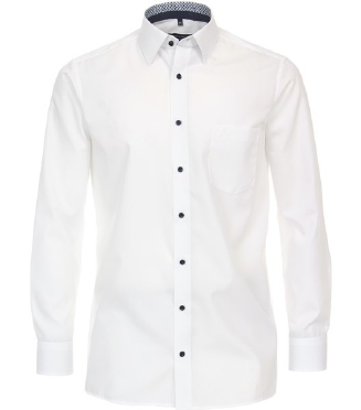 Casa Moda overhemd Comfort Fit strijkvrij, wit