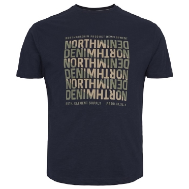 North 56Denim T-shirt print North Denim, navy
