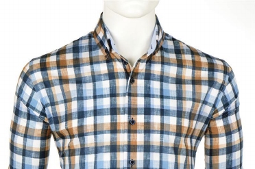Eden Valley overhemd m. stretch regular fit, geblokt