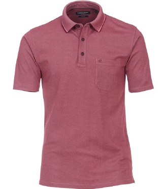 Casa Moda zomer polo m. borstzakje, uni pflaume