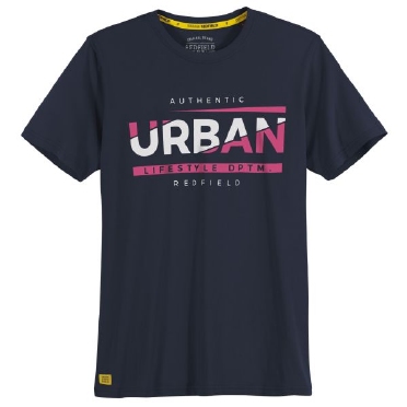 Redfield t-shirt 'Authentic Urban', navy