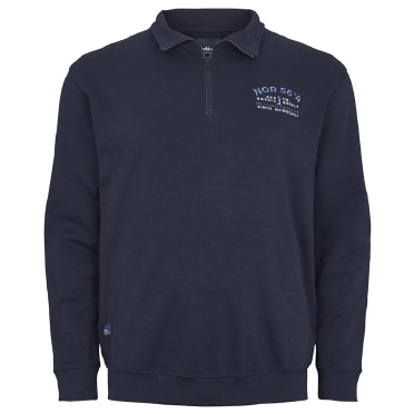 North 56°4 zomer sweater 'NOR 56°4', navy