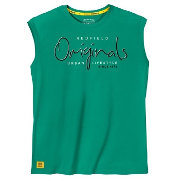 Redfield tanktop print 'Originals', groen