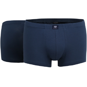 Konvex boxerpant m. stretch (set van 2), blauw