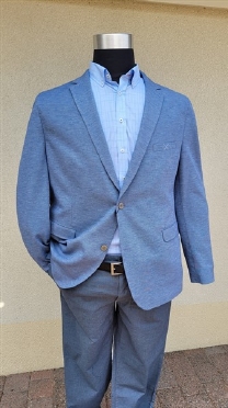 Gebr. Weis casual blazer CARLOS F, blue grey