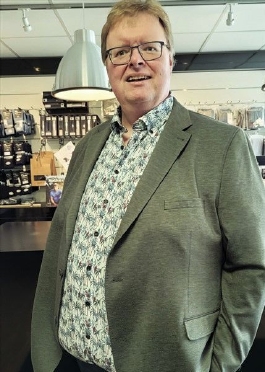 Gebr. Weis casual blazer CARLOS F, olive melée