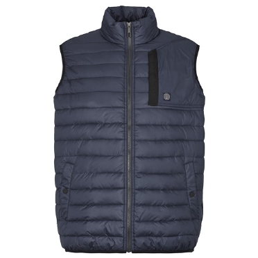 North 56°4 Puffer Gilet bodywarmer gevoerd, zwart
