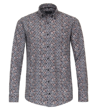 Casa Moda overhemd LM Casual Fit, antraciet