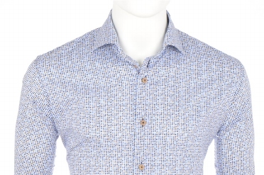 Eden Valley overhemd stretch regular fit, gestipt