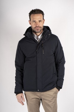 Pre End Winterjas gevoerd afn. capuchon, navy
