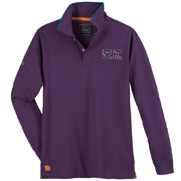 Redfield Polo piqué LM 'City', purple