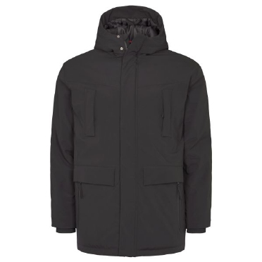 North 56°4 Winterparka m. capuchon, zwart