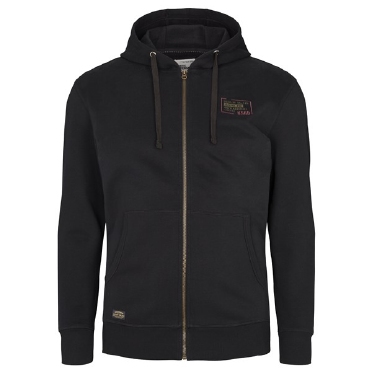 North 56°4 winter vest m. capuchon, zwart