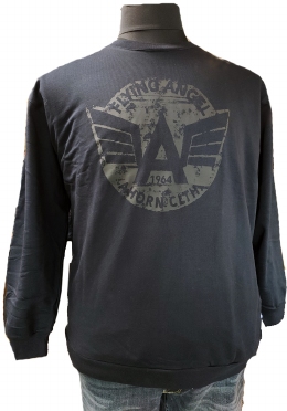 Ahorn Sweatshirt print "Flying Angel", navy
