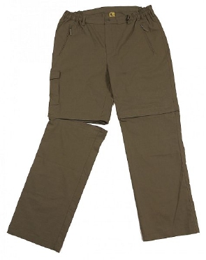 Afritsbare 2-in-1 Outdoor Cargo broek, khaki