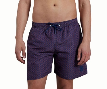 Ceceba Zwemshorts, navy-rode cirkel