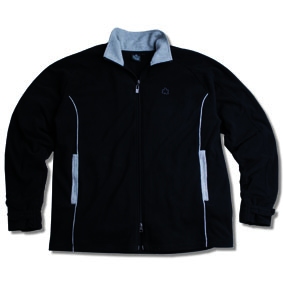 Ahorn Fleece vest 'Active', zwart