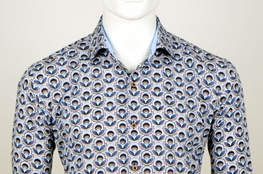 Eden Valley overhemd regular fit, retroprint