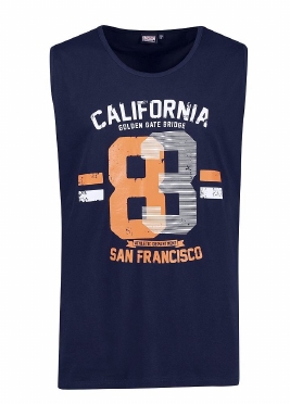 Adamo Tanktop GOLDEN GATE, navy