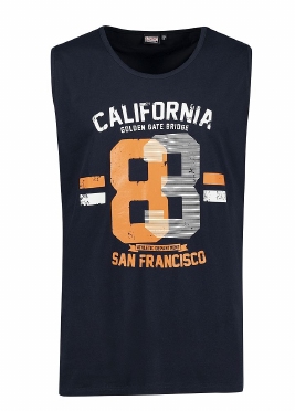 Adamo Tanktop GOLDEN GATE, navy