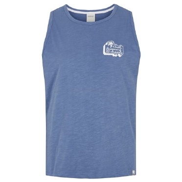 North 56Denim Singlet 'Garment Supply', dusty blue