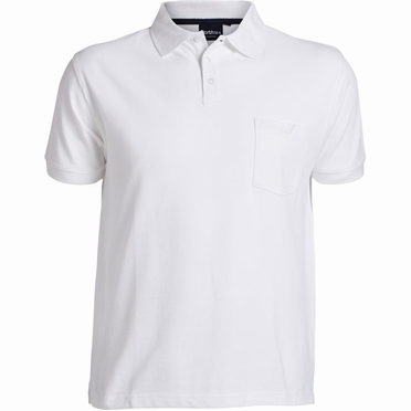 North 56°4 Basic Polo piqué, wit