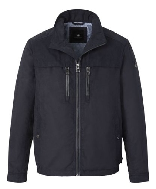 Redpoint zomerjack TONY suede-look, d. blauw