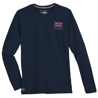 Redfield T-shirt 'Portland Harbour' LM, navy