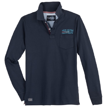 Redfield Polo piqué borstzak LM, navy