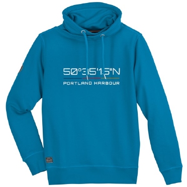 Redfield col sweatshirt "Portland Harbour", aqua