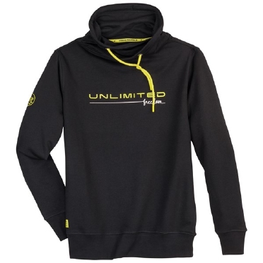 Redfield col sweatshirt "unlimited", zwart