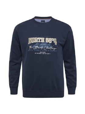 North 56°4 crewneck sweater 'NORTH 56°4', navy