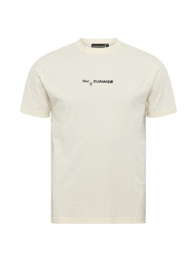 North Latitude T-shirt 'Blast of Summer', offwhite