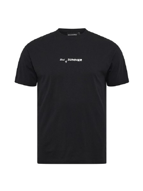 North Latitude T-shirt 'Blast of Summer', zwart