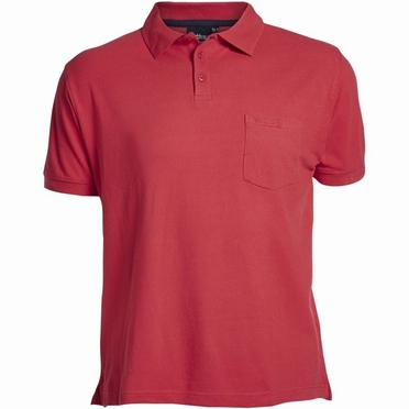 North 56°4 Basic Polo piqué, rood