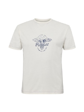 North Latitude T-shirt print 'Paradise', offwhite