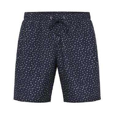 North Latitude Zwemshorts all-over print, navy