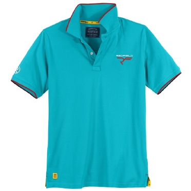 Redfield Polo piquee 'Redfield', aqua groen