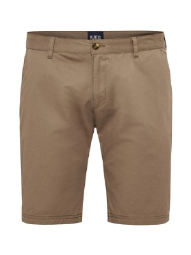 North Latitude Chino shorts m. stretch, dark sand