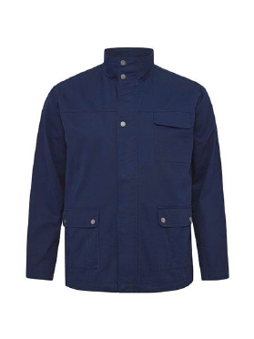 North Latitude multi-pocket katoenen jas, night sky