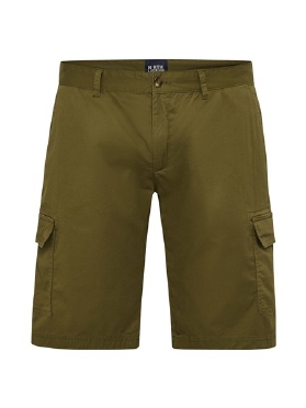 North Latitude Cargo shorts met stretch, army green