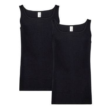 ROYAL hemd extra lang 2-pack, zwart