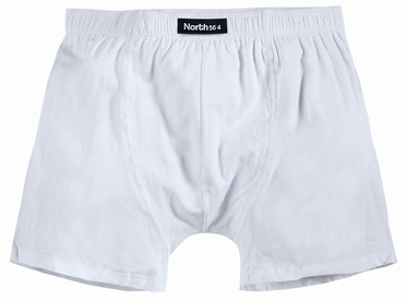 North 56°4 boxershort, effen wit