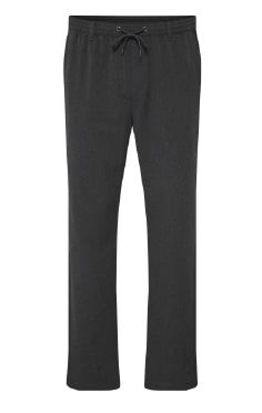 North Latitude Pantalon m. stretch+elastisch boord, d.grijs