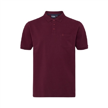 North Latitude Basic Polo piqué, bordeaux